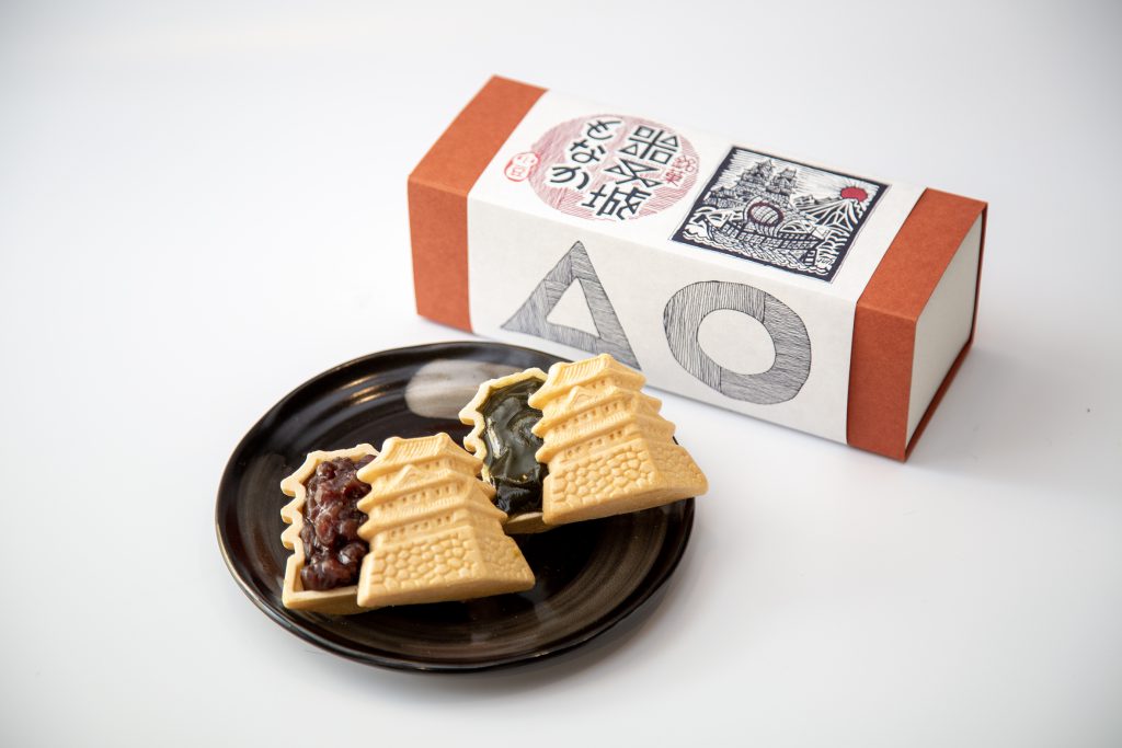 米子城もなかパッケージ